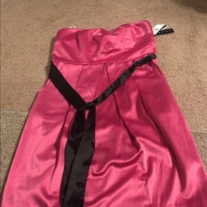 Casual Hot Pink Dress